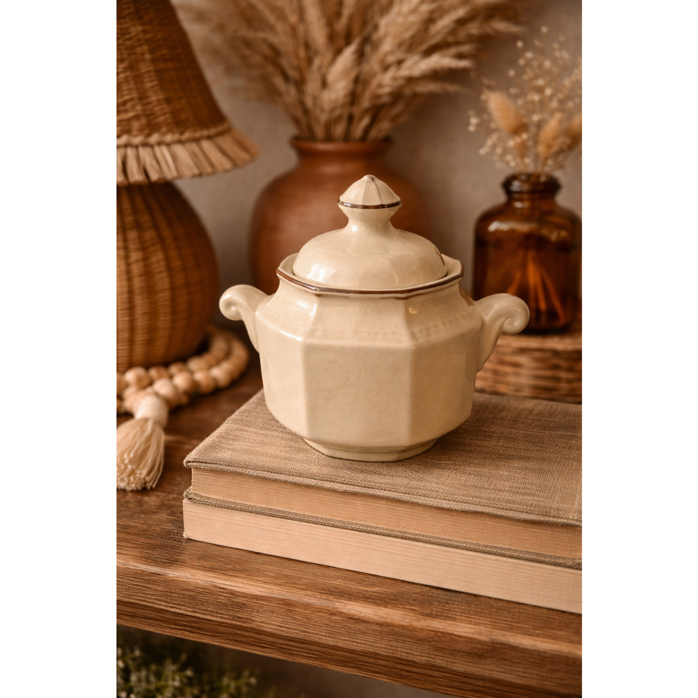 Vintage Kensington Staffordshire Ironstone Sugar Bowl